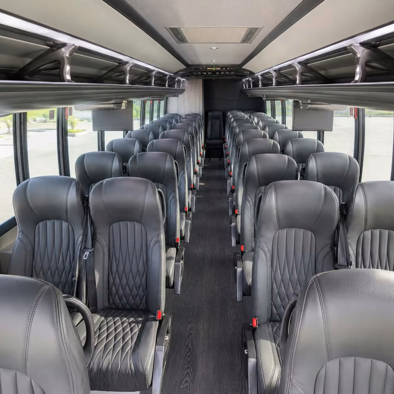 minibuses and charter buses for larger reading prom groups and after parties