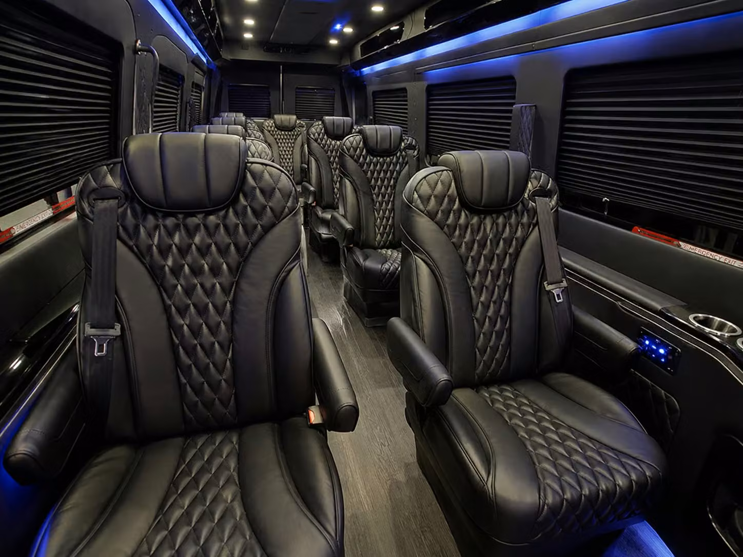 reading sprinter van rental with driver