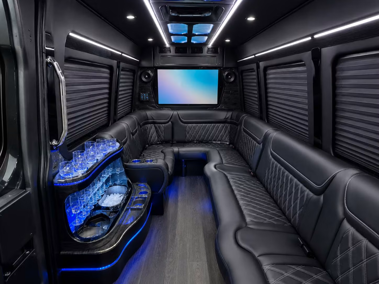 sprinter limousine inside